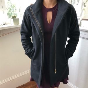 J. Crew black coat